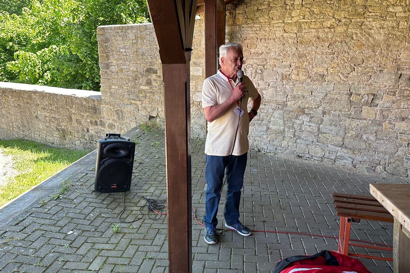 Ankunft auf der Huysburg