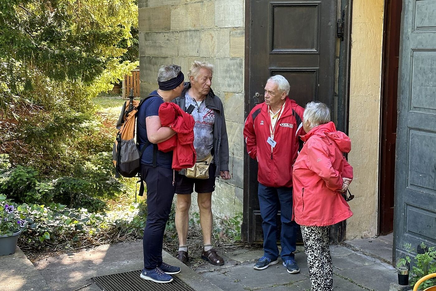 Vor der Pilgerradtour