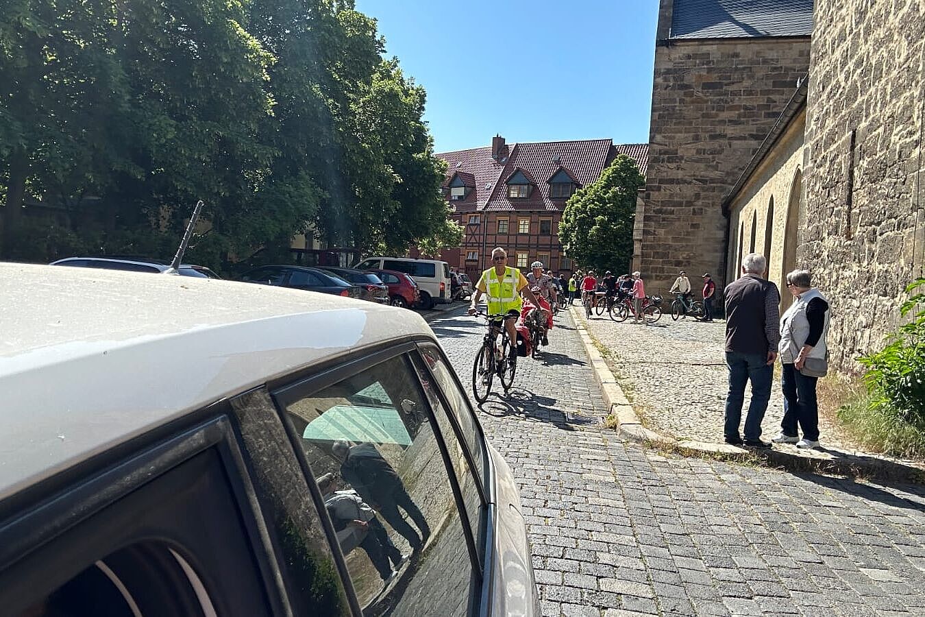 Vor der Pilgerradtour